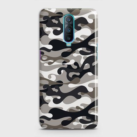 Oppo R17 Pro Cover - Camo Series - Black & Olive Design - Matte Finish - Snap On Hard Case with LifeTime Colors Guarantee