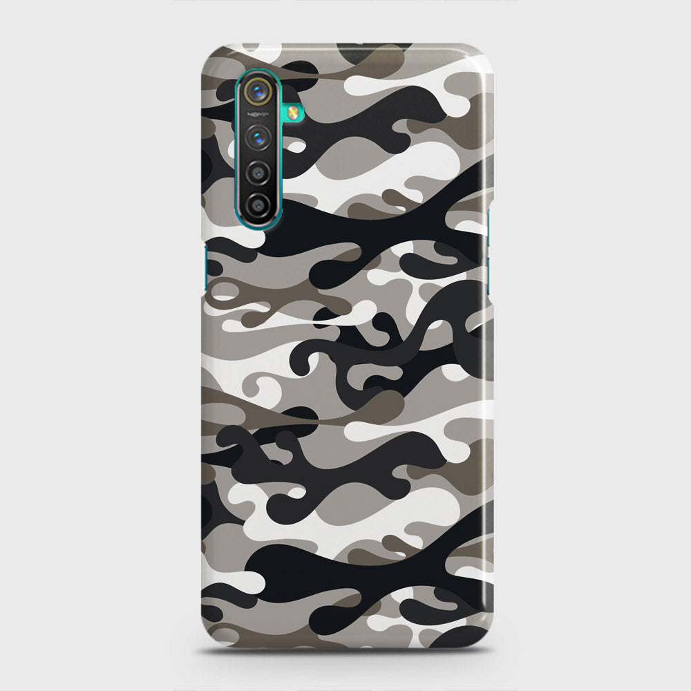 Realme 6 Cover - Camo Series - Black & Olive Design - Matte Finish - Snap On Hard Case with LifeTime Colors Guarantee
