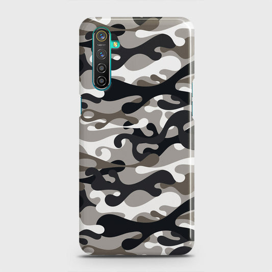 Realme 6 Pro Cover - Camo Series - Black & Olive Design - Matte Finish - Snap On Hard Case with LifeTime Colors Guarantee