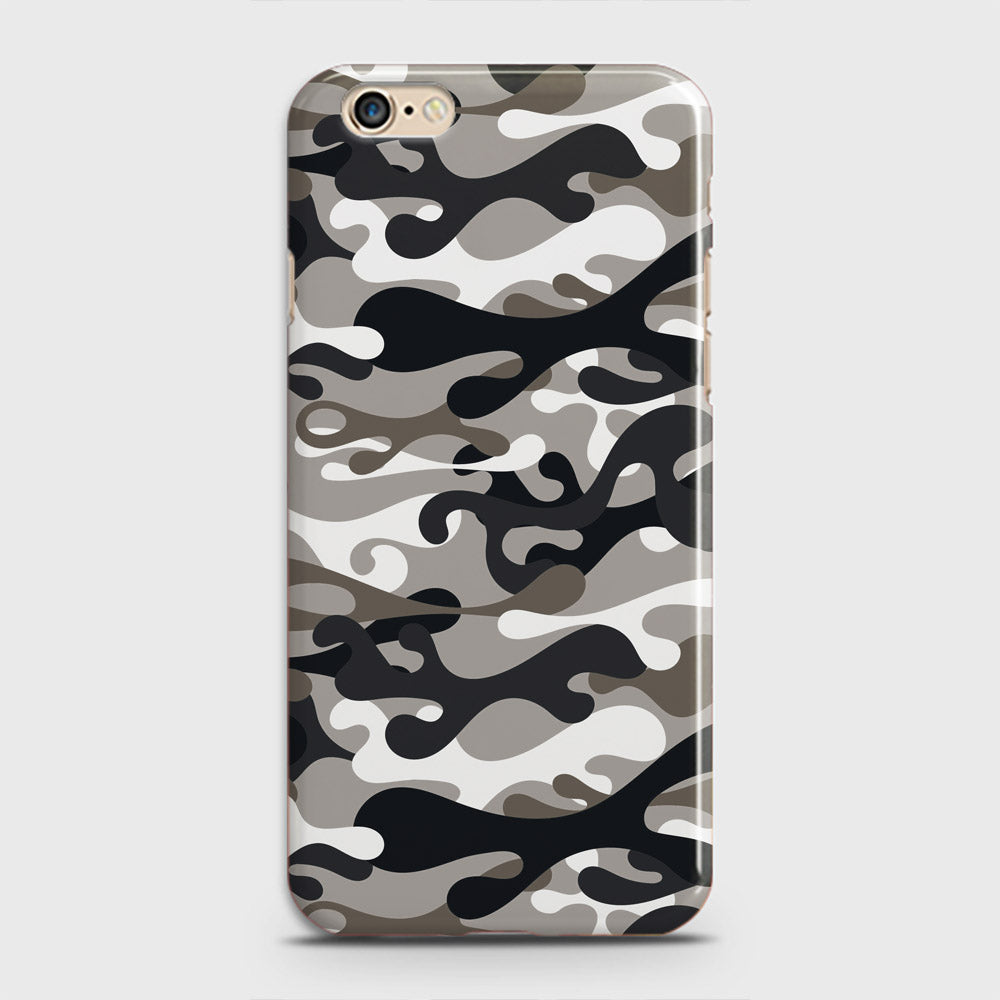 iPhone 6S Cover - Camo Series - Black & Olive Design - Matte Finish - Snap On Hard Case with LifeTime Colors Guarantee