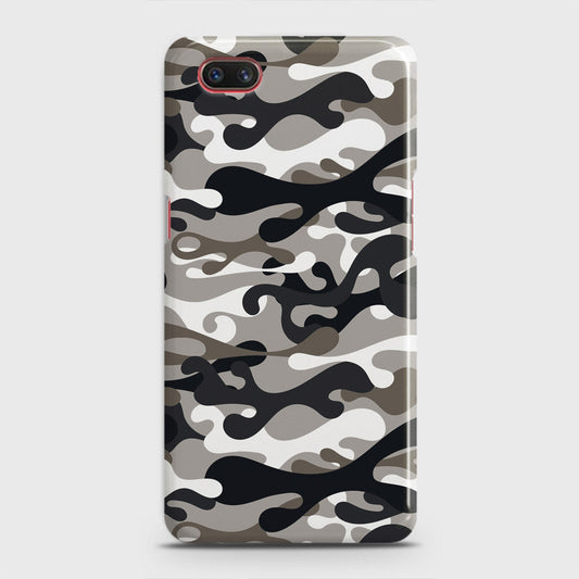 Realme C2 with out flash light hole Cover - Camo Series - Black & Olive Design - Matte Finish - Snap On Hard Case with LifeTime Colors Guarantee
