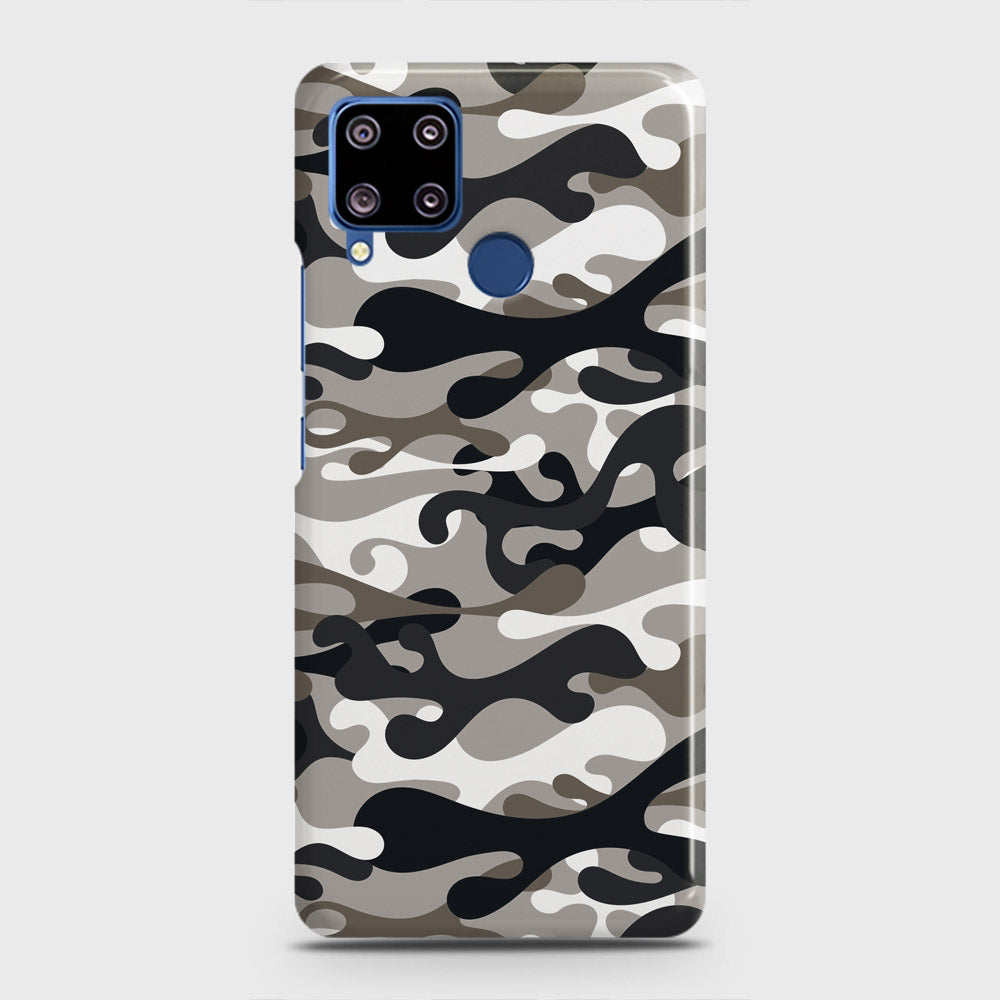 Realme C15 Cover - Camo Series - Black & Olive Design - Matte Finish - Snap On Hard Case with LifeTime Colors Guarantee