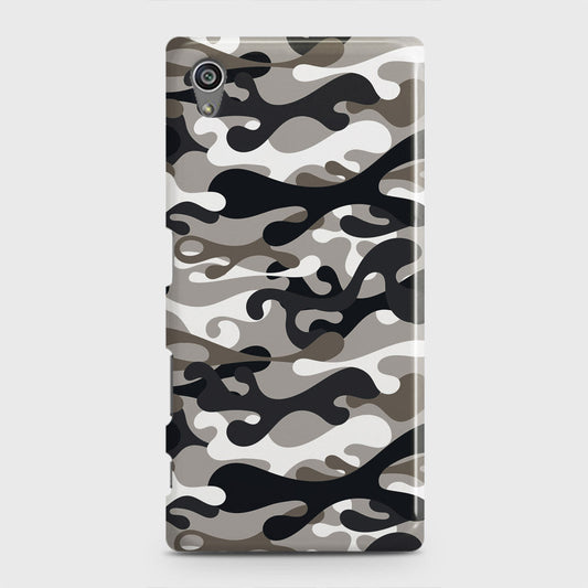 Sony Xperia Z5 Cover - Camo Series - Black & Olive Design - Matte Finish - Snap On Hard Case with LifeTime Colors Guarantee