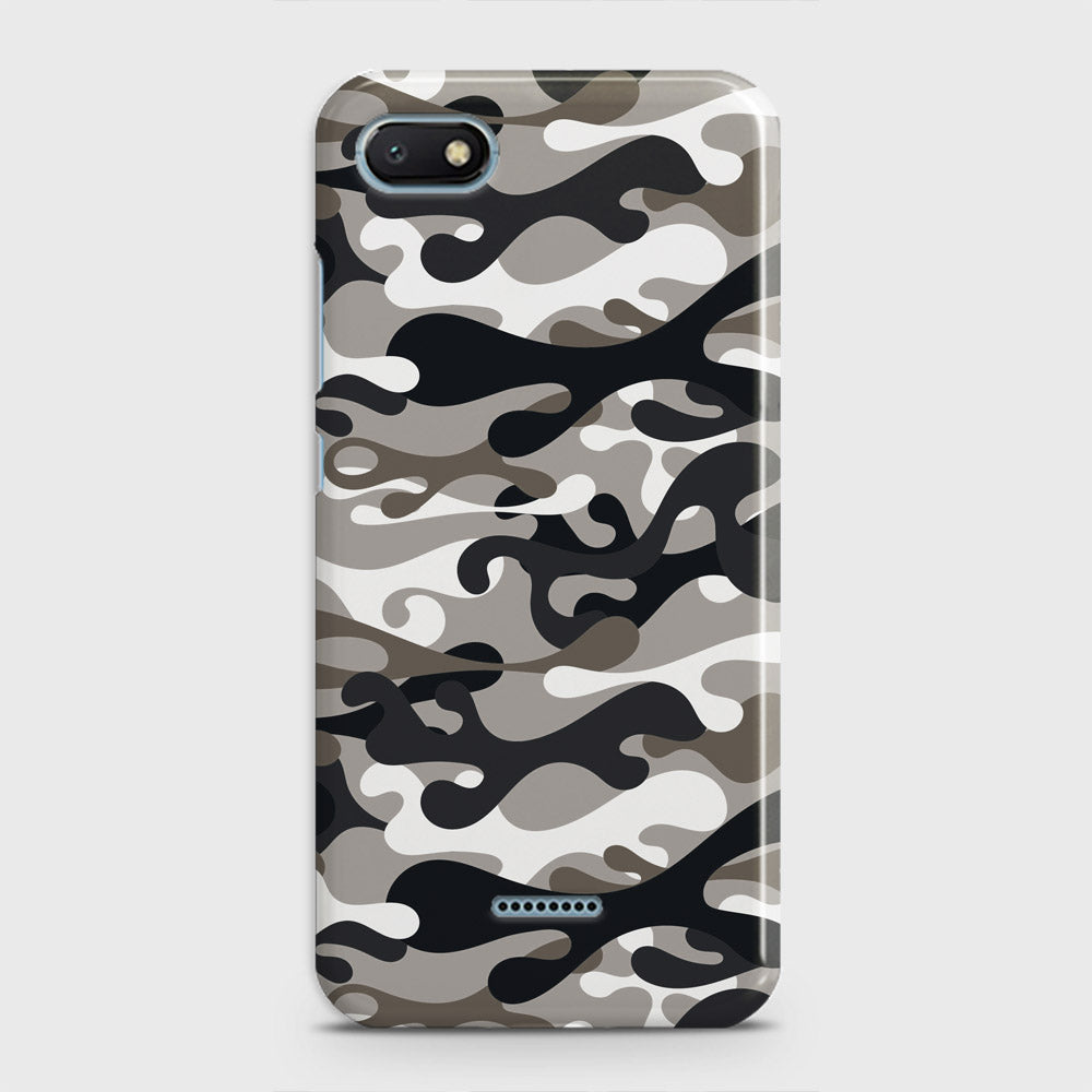 Xiaomi Redmi 6A Cover - Camo Series - Black & Olive Design - Matte Finish - Snap On Hard Case with LifeTime Colors Guarantee