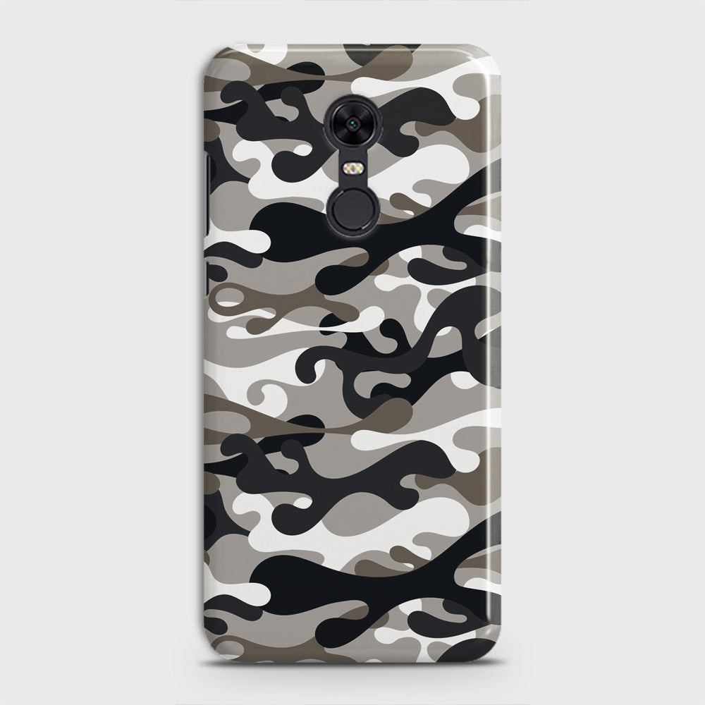 Redmi 5 Plus  Cover - Camo Series - Black & Olive Design - Matte Finish - Snap On Hard Case with LifeTime Colors Guarantee