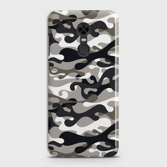 Redmi 5 Plus  Cover - Camo Series - Black & Olive Design - Matte Finish - Snap On Hard Case with LifeTime Colors Guarantee