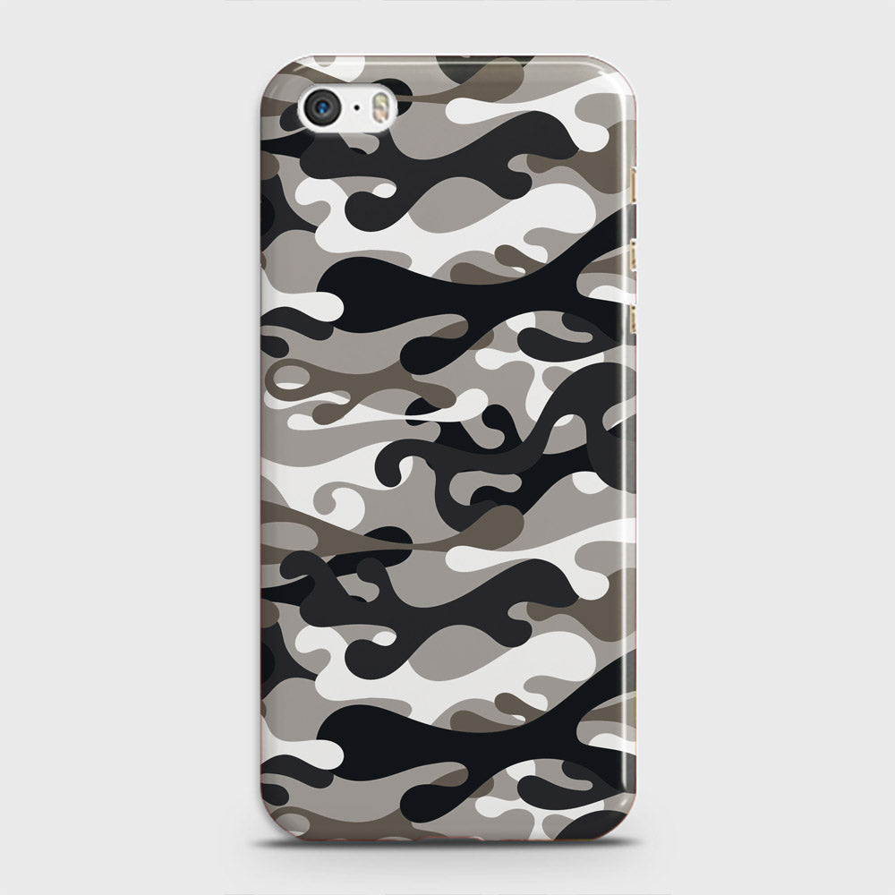 iPhone 5s Cover - Camo Series - Black & Olive Design - Matte Finish - Snap On Hard Case with LifeTime Colors Guarantee