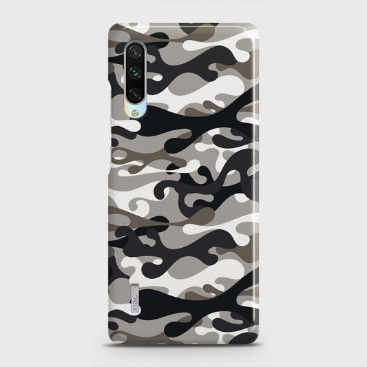 Xiaomi Mi A3 Cover - Camo Series - Black & Olive Design - Matte Finish - Snap On Hard Case with LifeTime Colors Guarantee