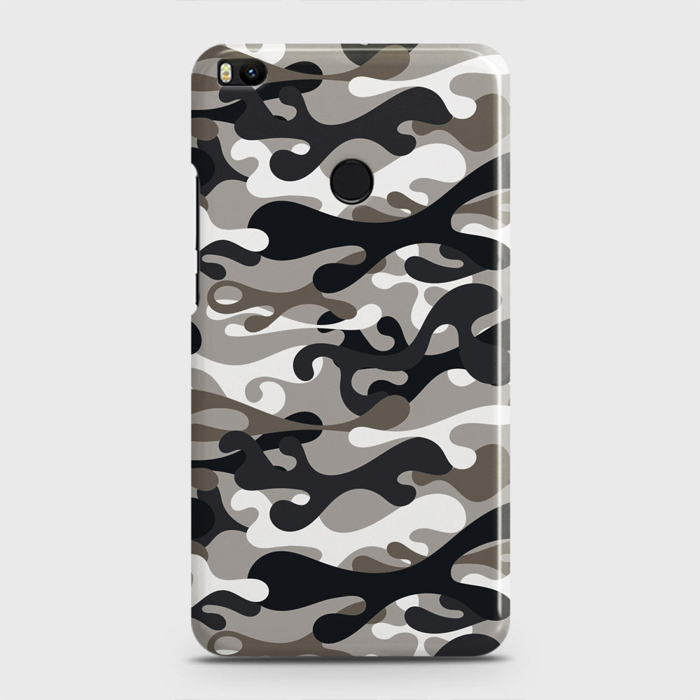 Xiaomi Mi Max 2 Cover - Camo Series - Black & Olive Design - Matte Finish - Snap On Hard Case with LifeTime Colors Guarantee