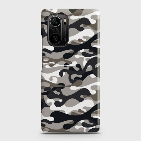 Xiaomi Poco F3 Cover - Camo Series - Black & Olive Design - Matte Finish - Snap On Hard Case with LifeTime Colors Guarantee