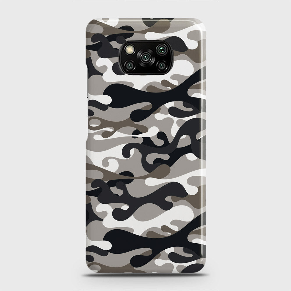 Xiaomi Poco X3 Cover - Camo Series - Black & Olive Design - Matte Finish - Snap On Hard Case with LifeTime Colors Guarantee