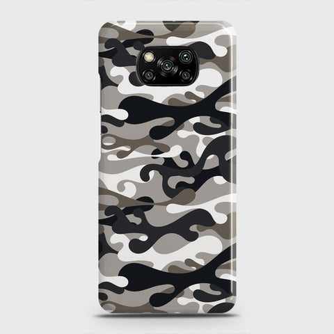 Xiaomi Poco X3 Cover - Camo Series - Black & Olive Design - Matte Finish - Snap On Hard Case with LifeTime Colors Guarantee