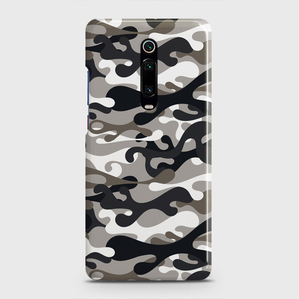 Xiaomi Mi 9T Cover - Camo Series - Black & Olive Design - Matte Finish - Snap On Hard Case with LifeTime Colors Guarantee