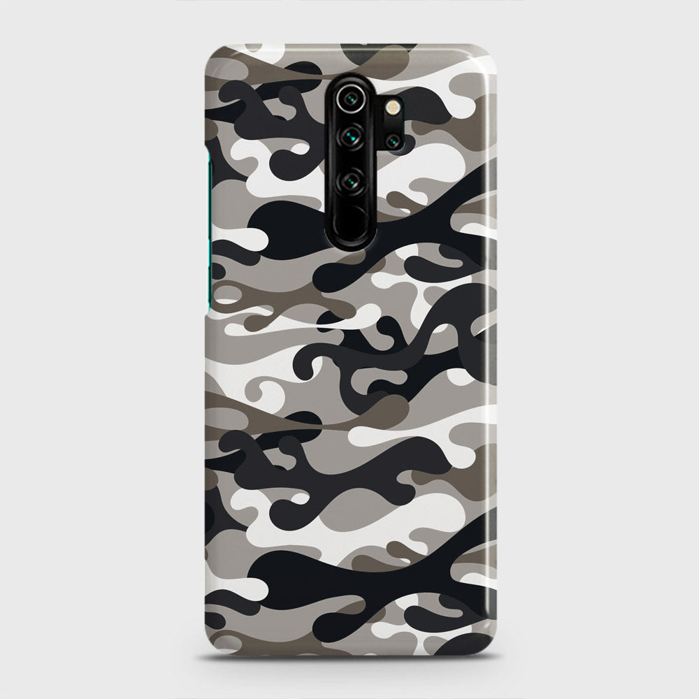 Xiaomi Redmi Note 8 Pro Cover - Camo Series - Black & Olive Design - Matte Finish - Snap On Hard Case with LifeTime Colors Guarantee