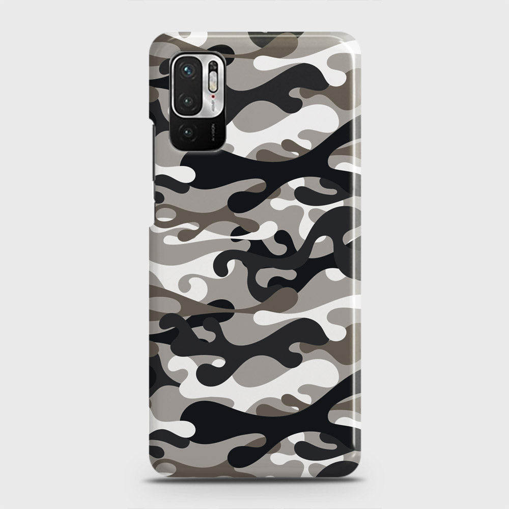 Xiaomi Redmi Note 10 5G Cover - Camo Series - Black & Olive Design - Matte Finish - Snap On Hard Case with LifeTime Colors Guarantee