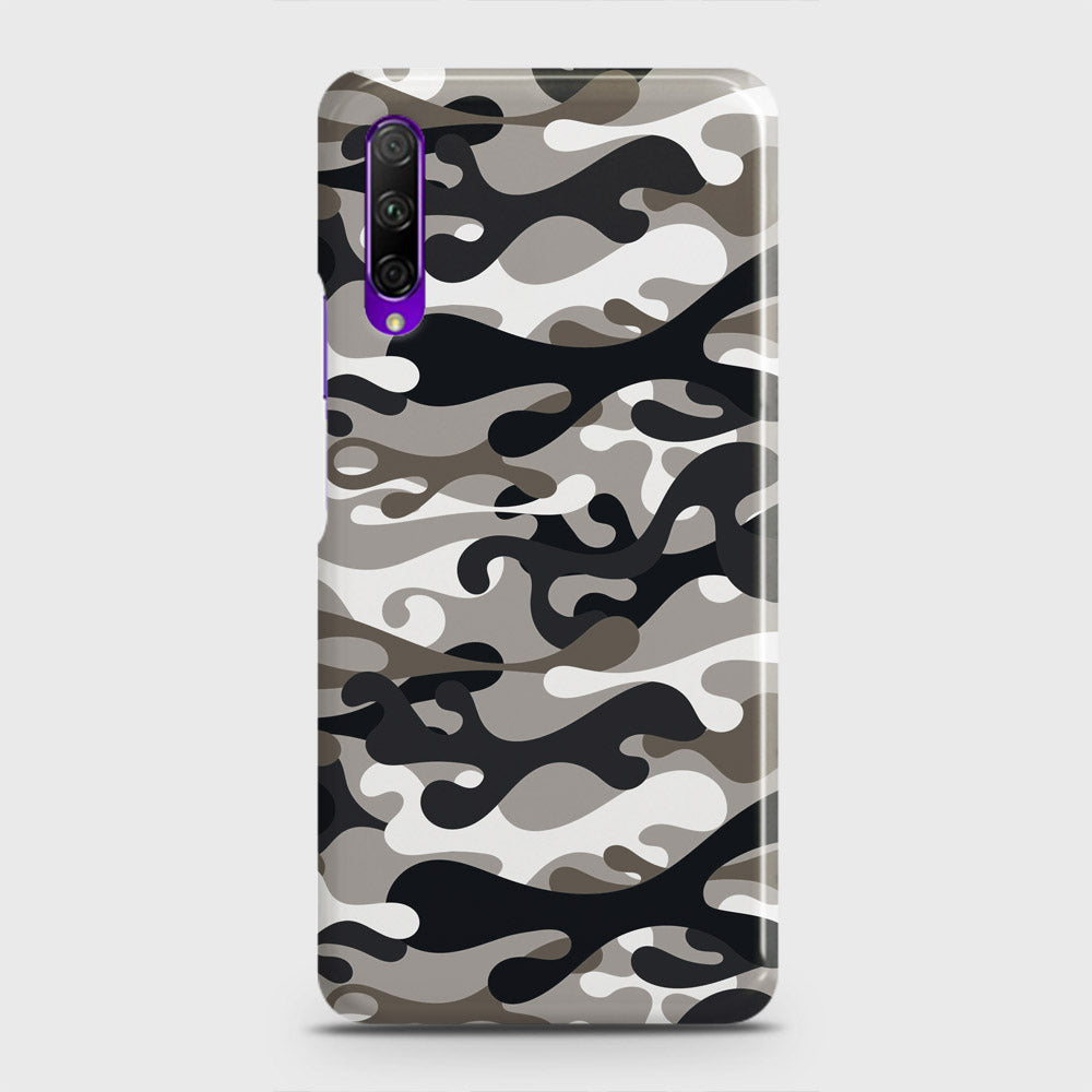Honor 9X Cover - Camo Series - Black & Olive Design - Matte Finish - Snap On Hard Case with LifeTime Colors Guarantee