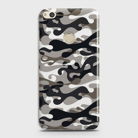 Huawei Honor 8 Lite Cover - Camo Series - Black & Olive Design - Matte Finish - Snap On Hard Case with LifeTime Colors Guarantee