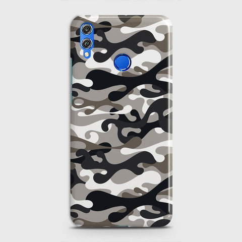 Huawei Honor 8X Cover - Camo Series - Black & Olive Design - Matte Finish - Snap On Hard Case with LifeTime Colors Guarantee