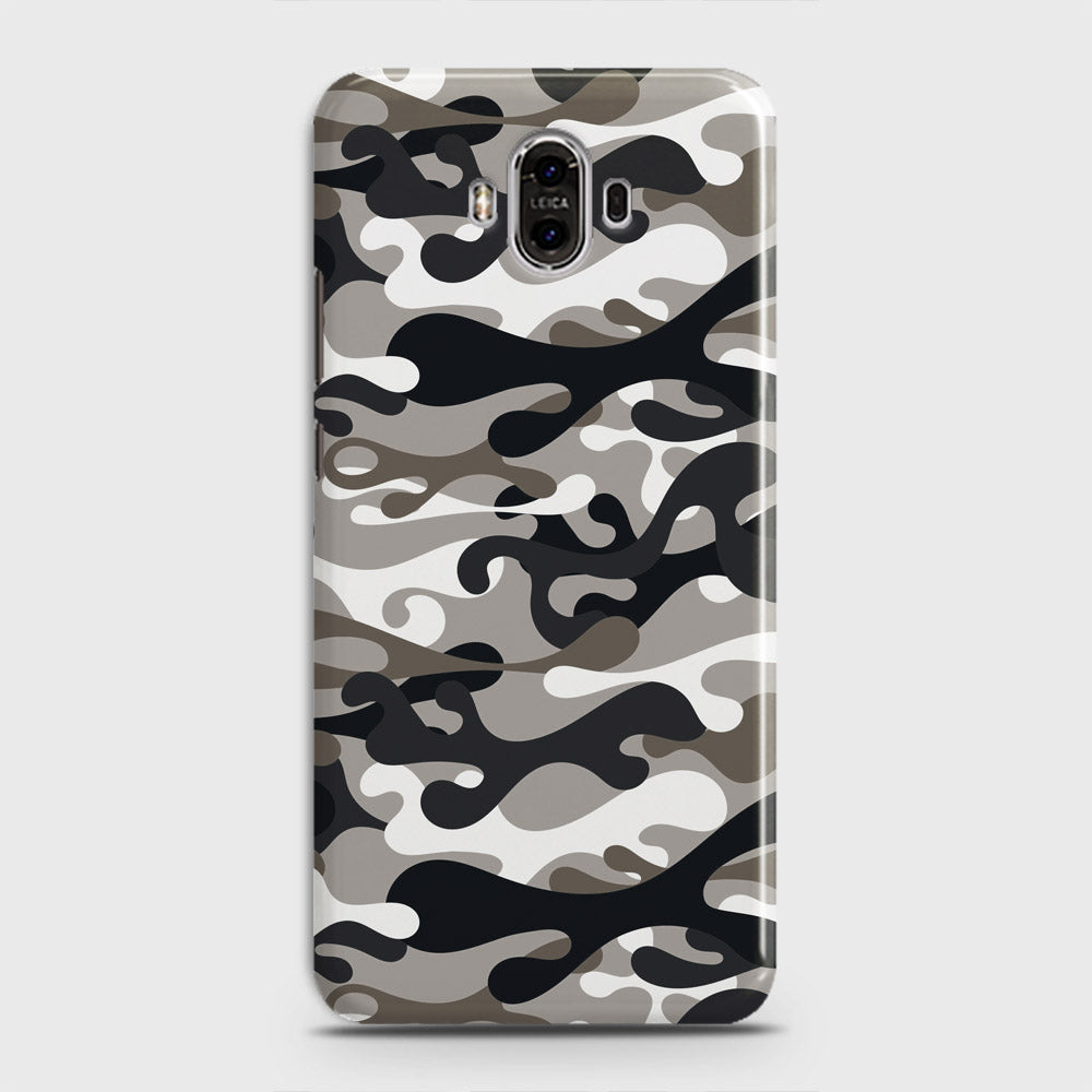 Huawei Mate 10 Cover - Camo Series - Black & Olive Design - Matte Finish - Snap On Hard Case with LifeTime Colors Guarantee