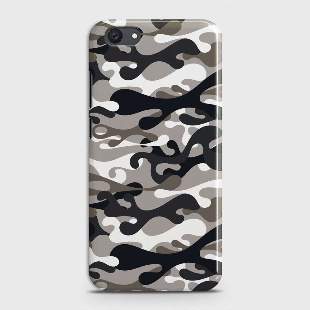 Vivo Y81i Cover - Camo Series - Black & Olive Design - Matte Finish - Snap On Hard Case with LifeTime Colors Guarantee