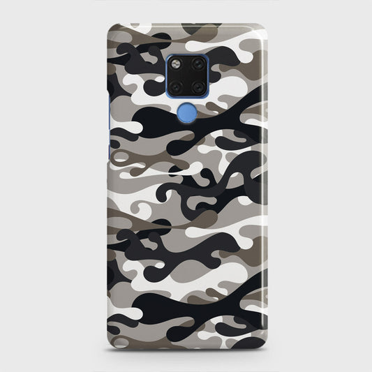 Huawei Mate 20 Cover - Camo Series - Black & Olive Design - Matte Finish - Snap On Hard Case with LifeTime Colors Guarantee