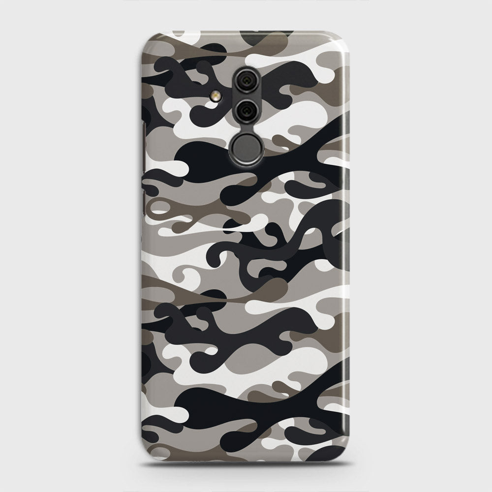 Huawei Mate 20 Lite Cover - Camo Series - Black & Olive Design - Matte Finish - Snap On Hard Case with LifeTime Colors Guarantee