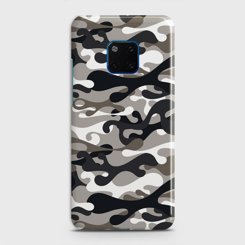 Huawei Mate 20 Pro Cover - Camo Series - Black & Olive Design - Matte Finish - Snap On Hard Case with LifeTime Colors Guarantee