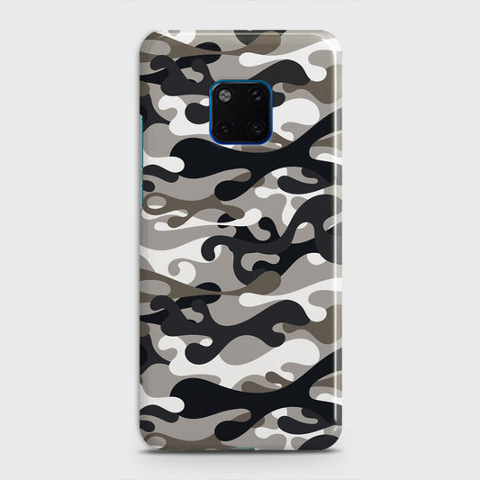 Huawei Mate 20 Pro Cover - Camo Series - Black & Olive Design - Matte Finish - Snap On Hard Case with LifeTime Colors Guarantee