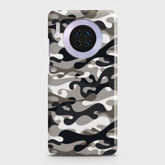 Huawei Mate 30 Cover - Camo Series - Black & Olive Design - Matte Finish - Snap On Hard Case with LifeTime Colors Guarantee