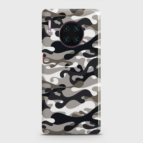 Huawei Mate 30 Pro Cover - Camo Series - Black & Olive Design - Matte Finish - Snap On Hard Case with LifeTime Colors Guarantee