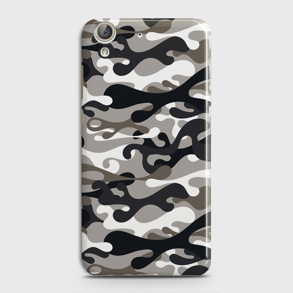 Huawei Y6 II Cover - Camo Series - Black & Olive Design - Matte Finish - Snap On Hard Case with LifeTime Colors Guarantee