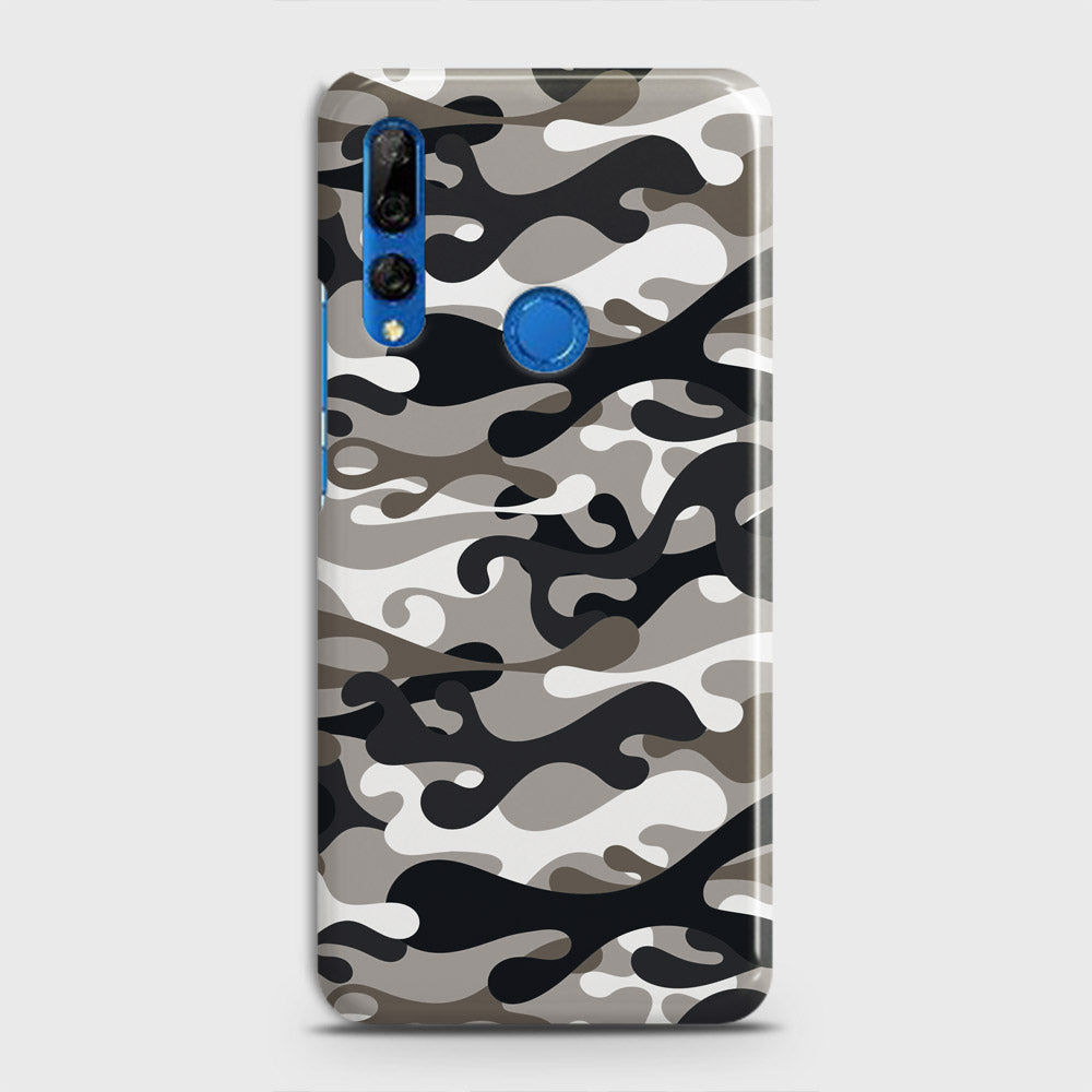 Huawei Y9 Prime 2019 Cover - Camo Series - Black & Olive Design - Matte Finish - Snap On Hard Case with LifeTime Colors Guarantee