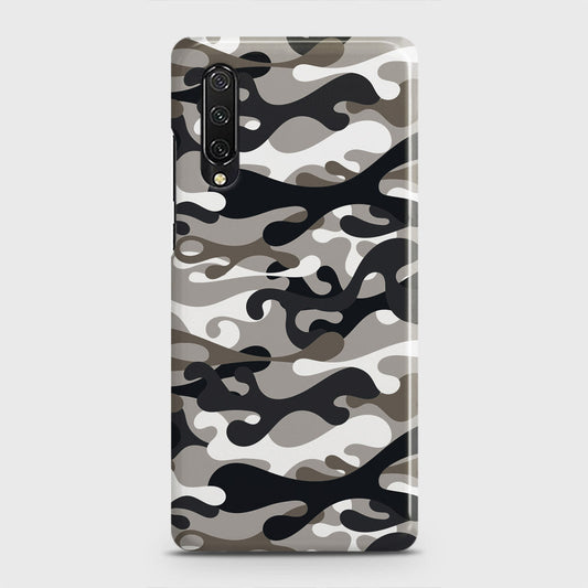 Honor 9X Pro Cover - Camo Series - Black & Olive Design - Matte Finish - Snap On Hard Case with LifeTime Colors Guarantee