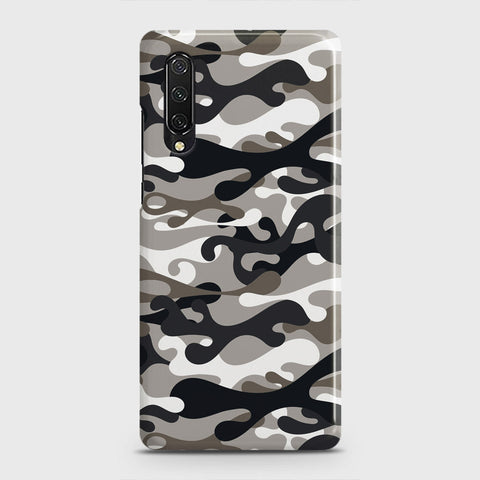 Huawei Y9s Cover - Camo Series - Black & Olive Design - Matte Finish - Snap On Hard Case with LifeTime Colors Guarantee