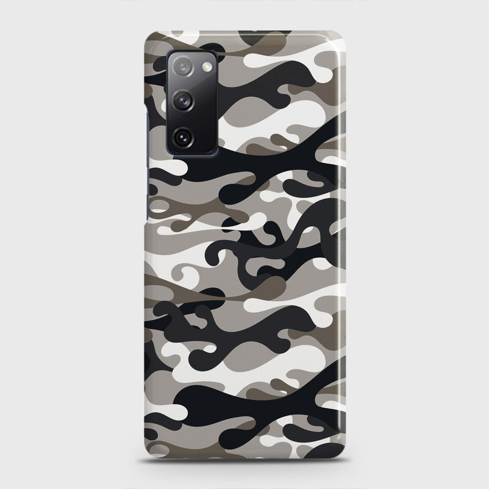 Samsung Galaxy S20 FE Cover - Camo Series - Black & Olive Design - Matte Finish - Snap On Hard Case with LifeTime Colors Guarantee