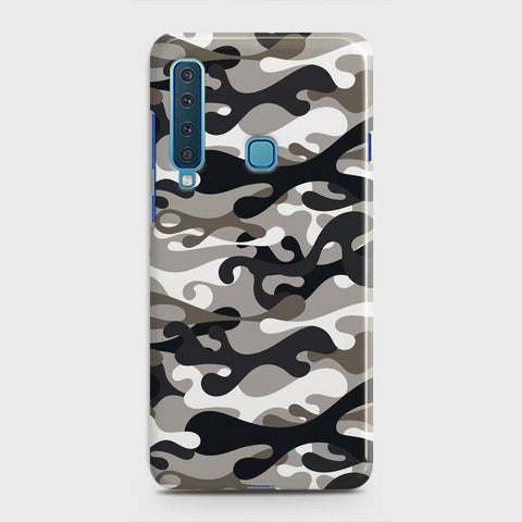 Samsung Galaxy A9s Cover - Camo Series - Black & Olive Design - Matte Finish - Snap On Hard Case with LifeTime Colors Guarantee