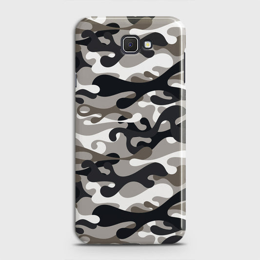 Samsung Galaxy J5 Prime Cover - Camo Series - Black & Olive Design - Matte Finish - Snap On Hard Case with LifeTime Colors Guarantee