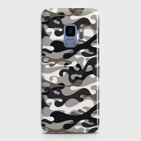 Samsung Galaxy S9 Cover - Camo Series - Black & Olive Design - Matte Finish - Snap On Hard Case with LifeTime Colors Guarantee