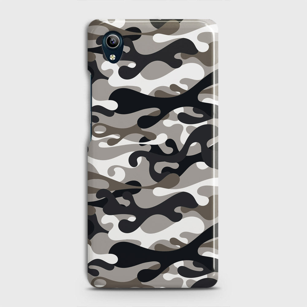 Vivo Y91C Cover - Camo Series - Black & Olive Design - Matte Finish - Snap On Hard Case with LifeTime Colors Guarantee