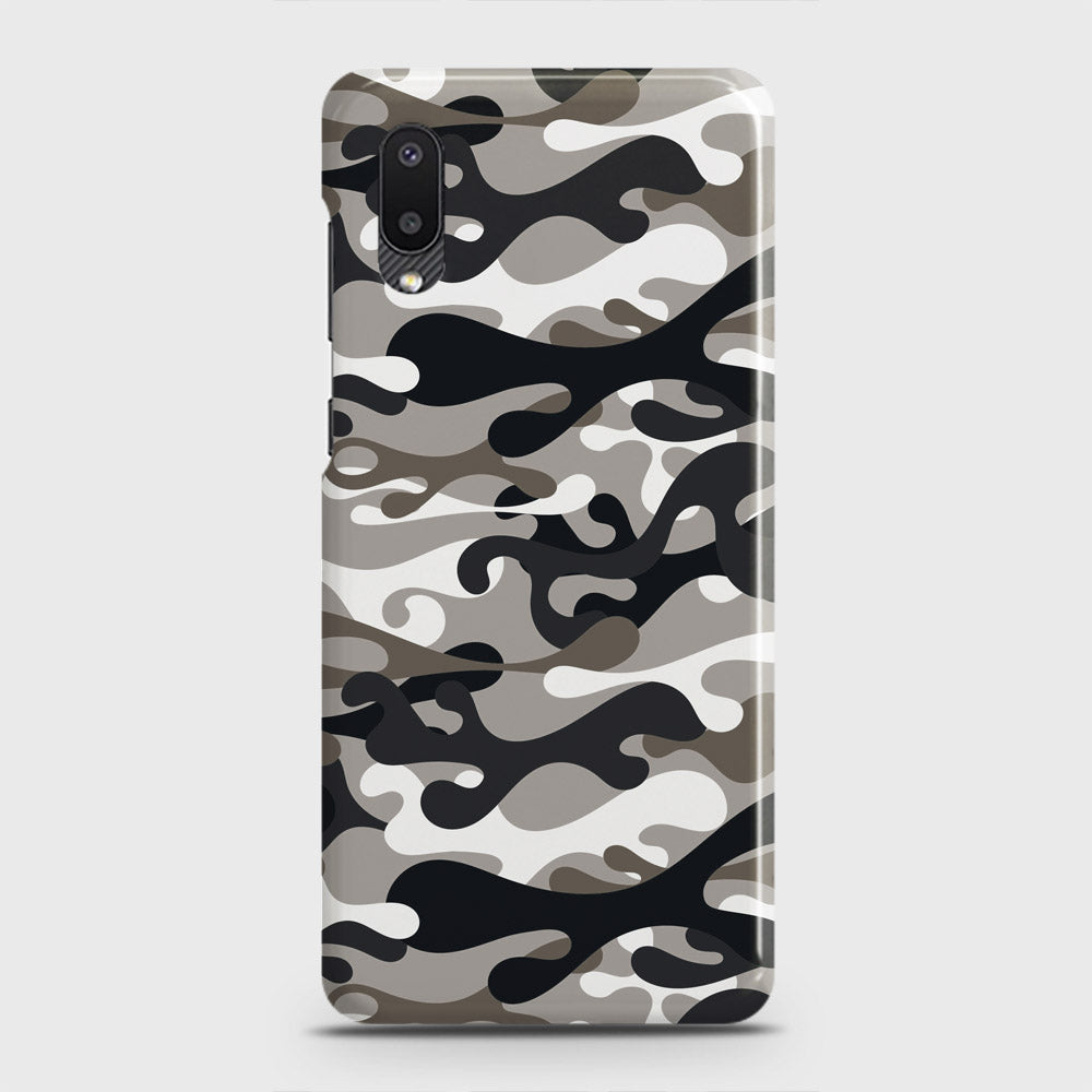 Samsung Galaxy A02 Cover - Camo Series - Black & Olive Design - Matte Finish - Snap On Hard Case with LifeTime Colors Guarantee