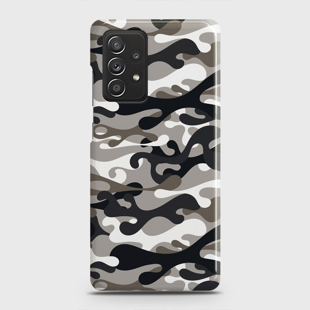 Samsung Galaxy A52 Cover - Camo Series - Black & Olive Design - Matte Finish - Snap On Hard Case with LifeTime Colors Guarantee
