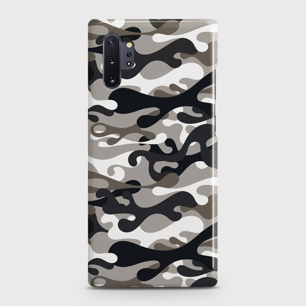 Samsung Galaxy Note 10 Plus Cover - Camo Series - Black & Olive Design - Matte Finish - Snap On Hard Case with LifeTime Colors Guarantee