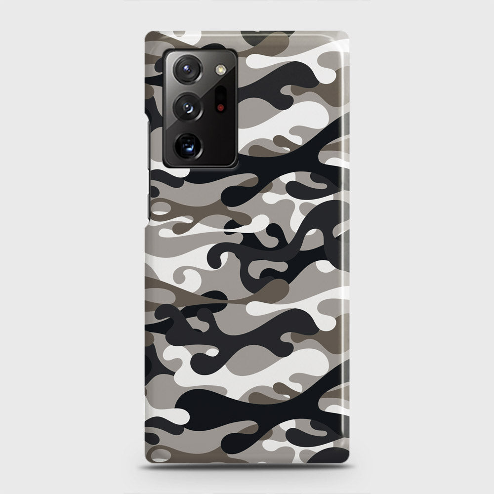 Samsung Galaxy Note 20 Ultra Cover - Camo Series - Black & Olive Design - Matte Finish - Snap On Hard Case with LifeTime Colors Guarantee