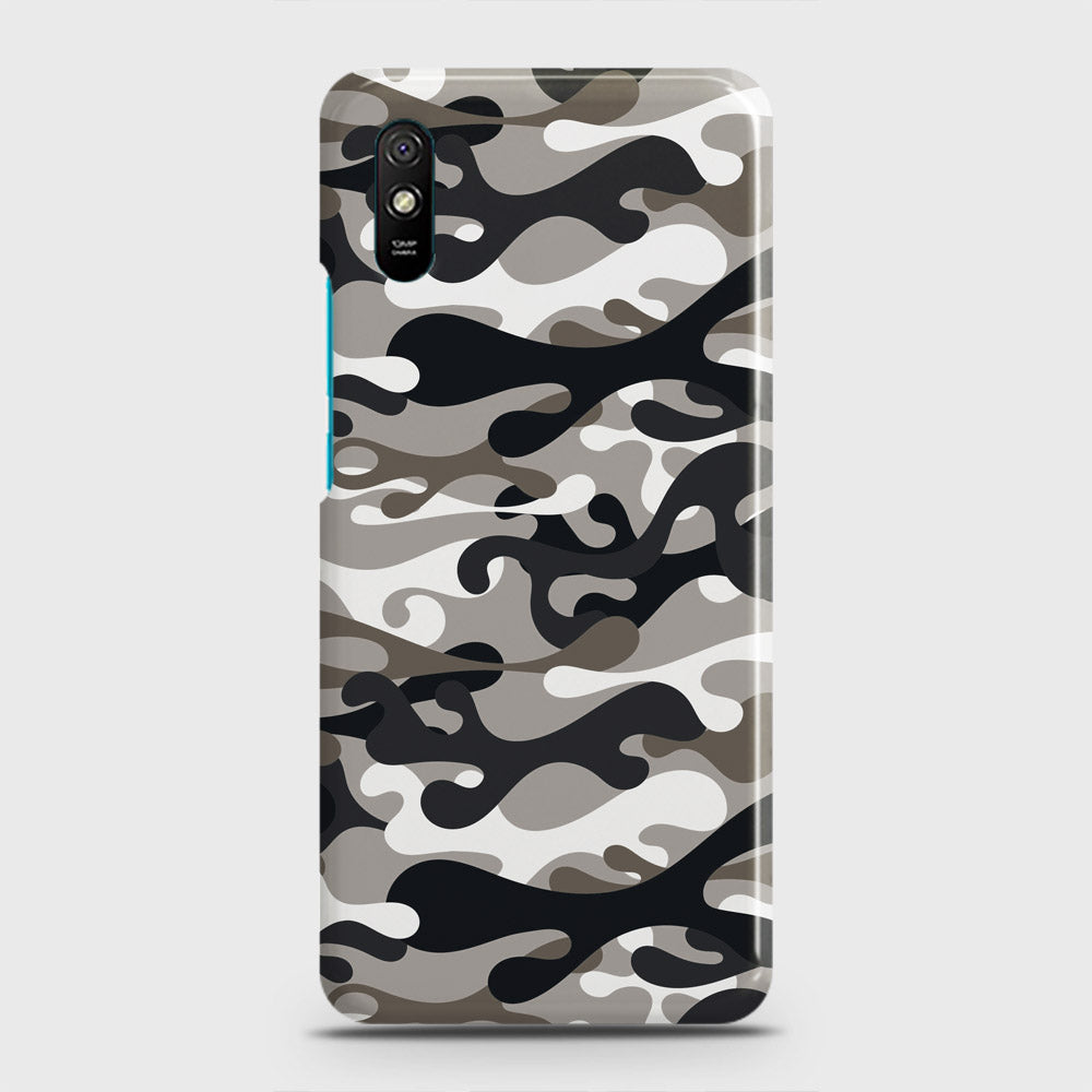 Xiaomi Redmi 9A Cover - Camo Series - Black & Olive Design - Matte Finish - Snap On Hard Case with LifeTime Colors Guarantee