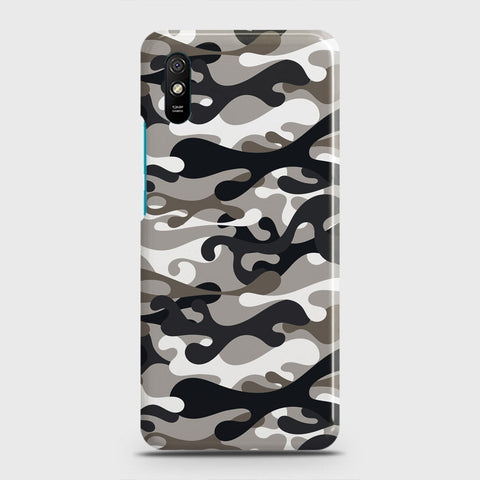Xiaomi Redmi 9A Cover - Camo Series - Black & Olive Design - Matte Finish - Snap On Hard Case with LifeTime Colors Guarantee