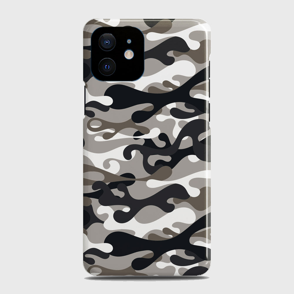 iPhone 12 Mini Cover - Camo Series - Black & Olive Design - Matte Finish - Snap On Hard Case with LifeTime Colors Guarantee