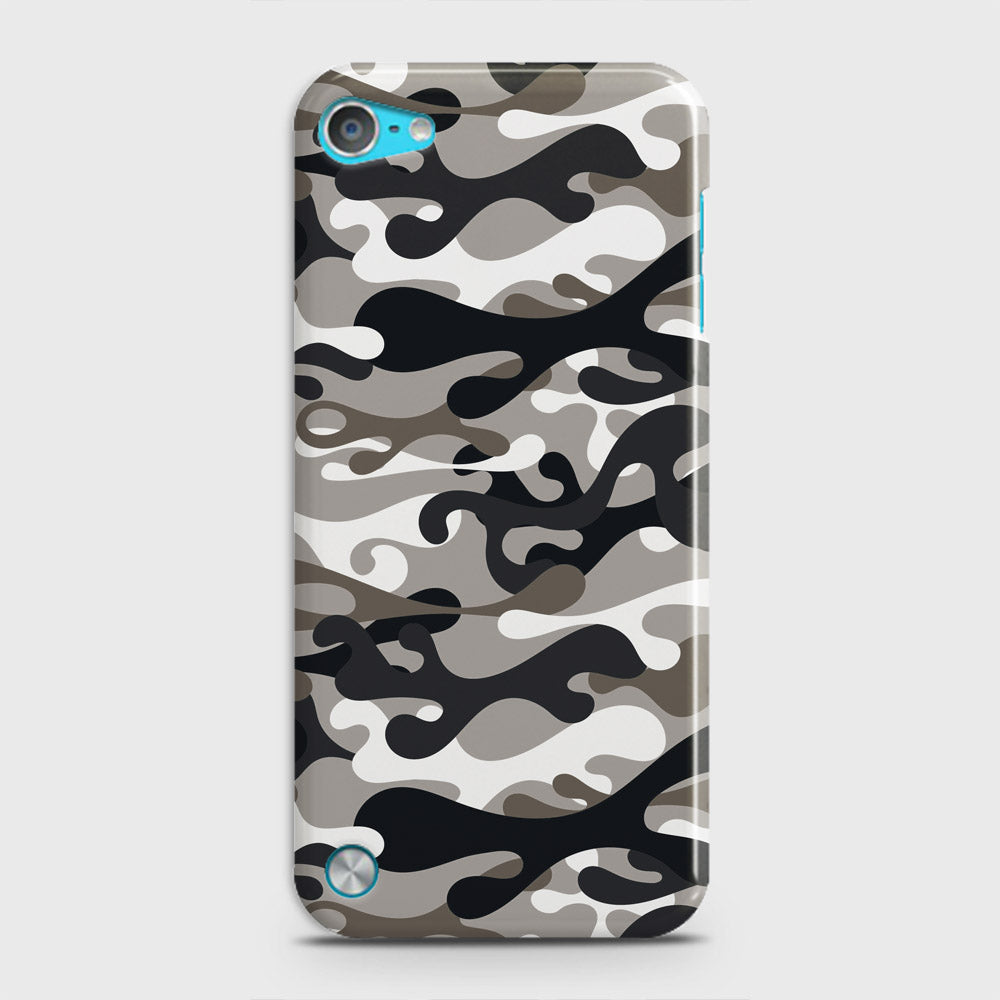 iPod Touch 5 Cover - Camo Series - Black & Olive Design - Matte Finish - Snap On Hard Case with LifeTime Colors Guarantee