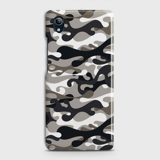 Vivo Y91i Cover - Camo Series - Black & Olive Design - Matte Finish - Snap On Hard Case with LifeTime Colors Guarantee