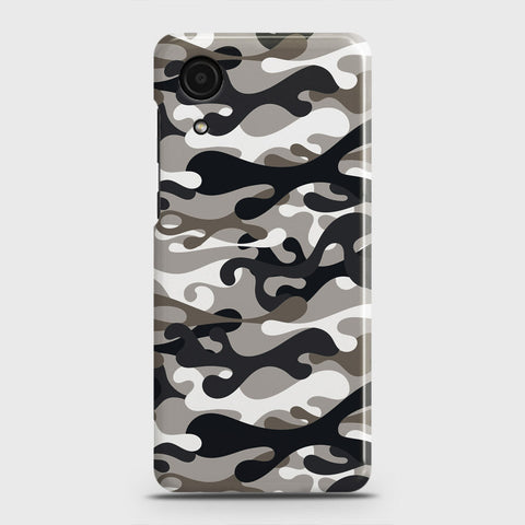 Samsung Galaxy A03 Core Cover - Camo Series - Black & Olive Design - Matte Finish - Snap On Hard Case with LifeTime Colors Guarantee