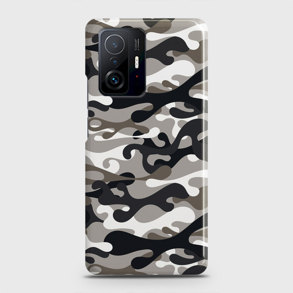Xiaomi 11T Cover - Camo Series - Black & Olive Design - Matte Finish - Snap On Hard Case with LifeTime Colors Guarantee